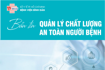 Bản tin Quản lý chất lượng - An toàn người bệnh