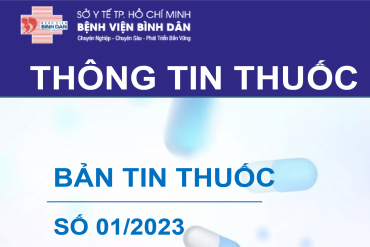 Bản tin thuốc số 01/2023