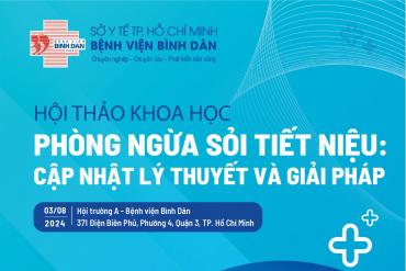 Hội thảo khoa học Phòng ngừa sỏi tiết niệu - Cập nhật lý thuyết và giải pháp