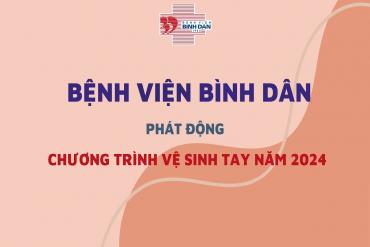 tài xỉu
 phát động chương trình Vệ sinh tay năm 2024