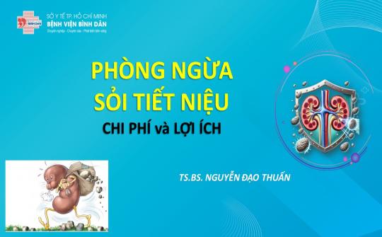 Phòng ngừa sỏi tiết niệu - Chi phí và lợi ích