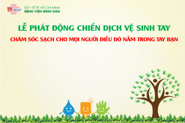 Lễ phát động chiến dịch vệ sinh tay năm 2019