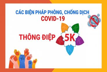 Các biện pháp phòng chống dịch COVID-19: Thông điệp 5K