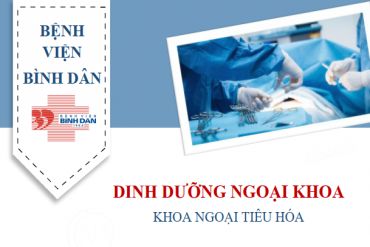 Vai trò của dinh dưỡng trong ngoại khoa